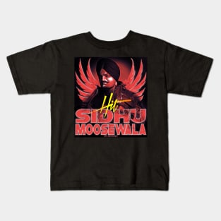 Sidhu artwork Kids T-Shirt